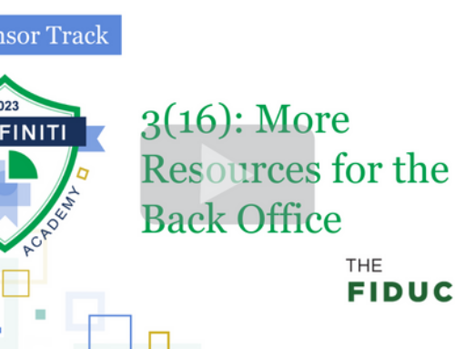 3(16): More Resources for the Back Office
