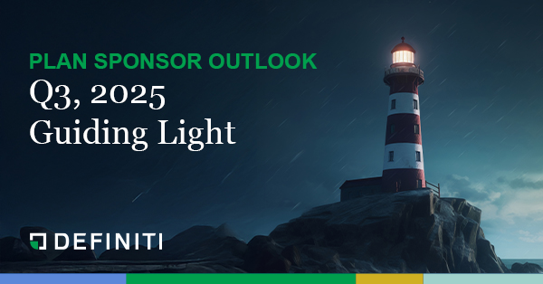 Plan Sponsor Outlook, Q3 2025